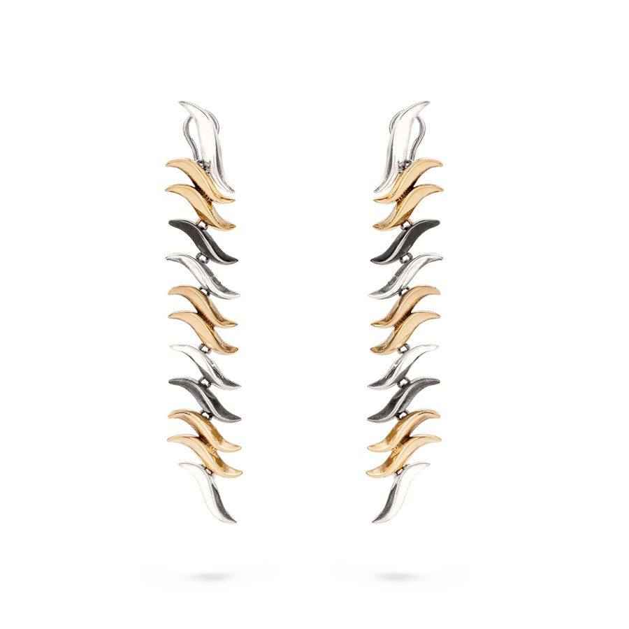 'Flame' dangle earrings FLAME | OR PEND12 EL BIC